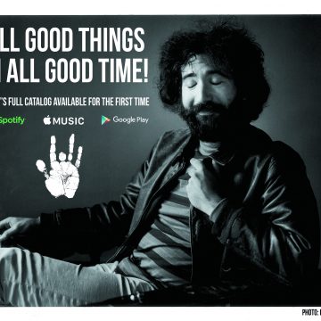 New Jerry Garcia releases on Spotify, iTunes, Apple Music, and