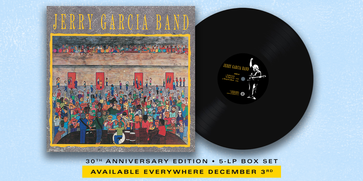 Jerry Garcia Band (30th Anniversary Edition) LP Set for December